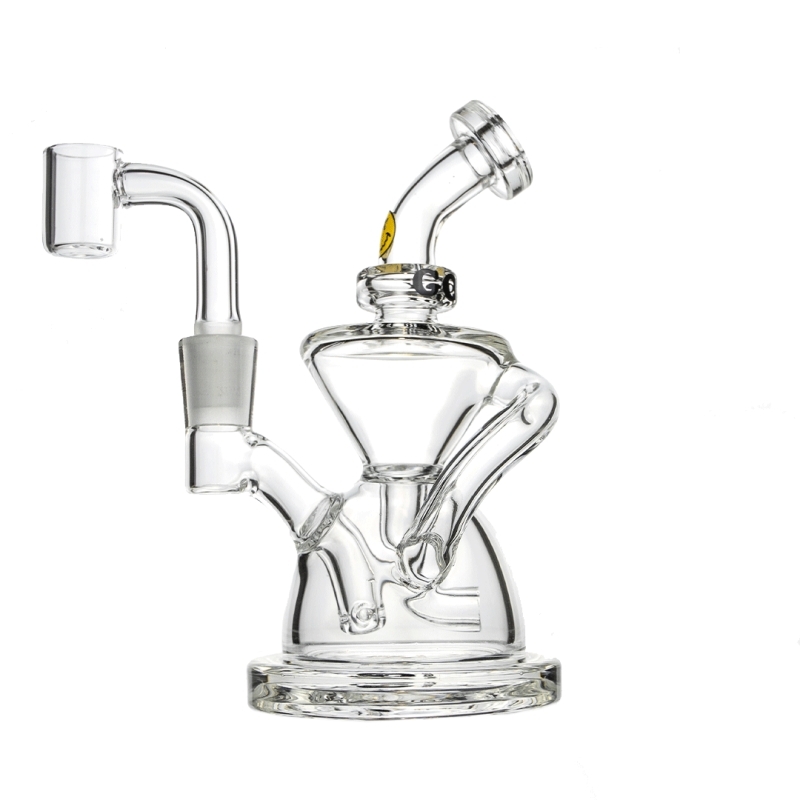 GOODYGLASS-TWISTER MINI RIG KIT 4-PIEZAS - CLEAR