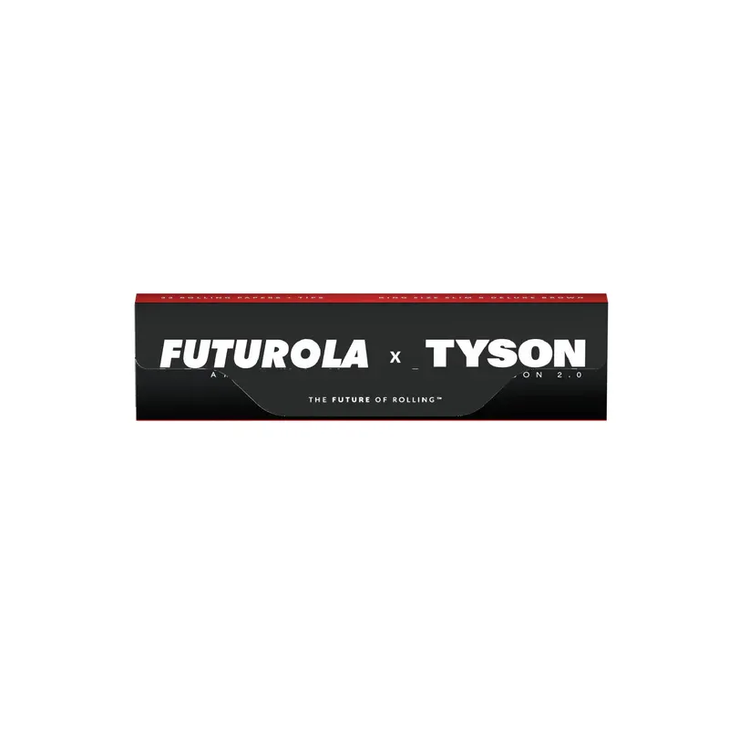 FUTUROLA X TYSON 2.0 PAPEL + BOQUILLAS  KING SIZE 24 UNIDADES
