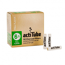 FILTROS ACTITUBE EXTRA SLIM 50 UNIDADES 6MM