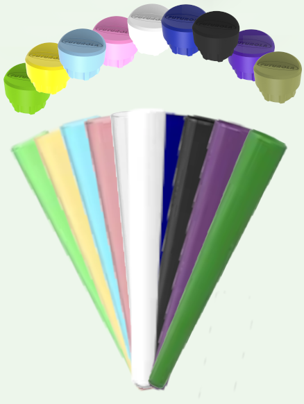 PACK TUBOS MIX 10 UNIDADES + TAPONES