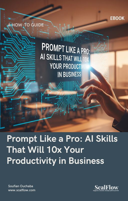 Prompt Like a Pro: AI Productivity eBook | 10x Business Efficiency | Master AI Prompts & ChatGPT | Digital Download