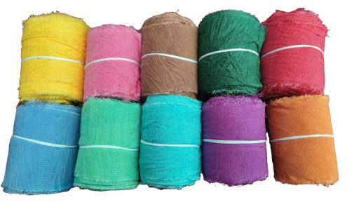 Recycled Cotton Roll/Ribbon