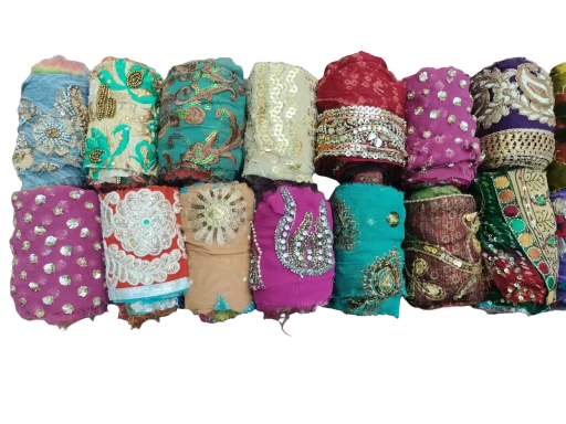 Assorted Decorative Embroidered Trims Roll