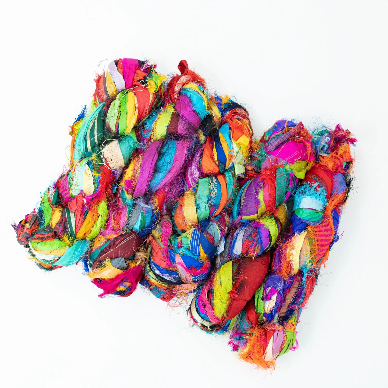 Sari Silk Fuzzy Multi Ribbon 5KG Price