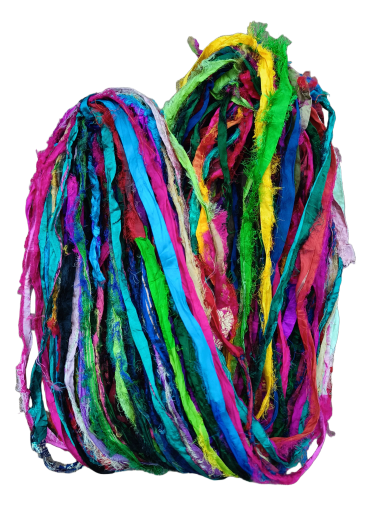 Sari Silk Fuzzy Multi Ribbon 5KG Price