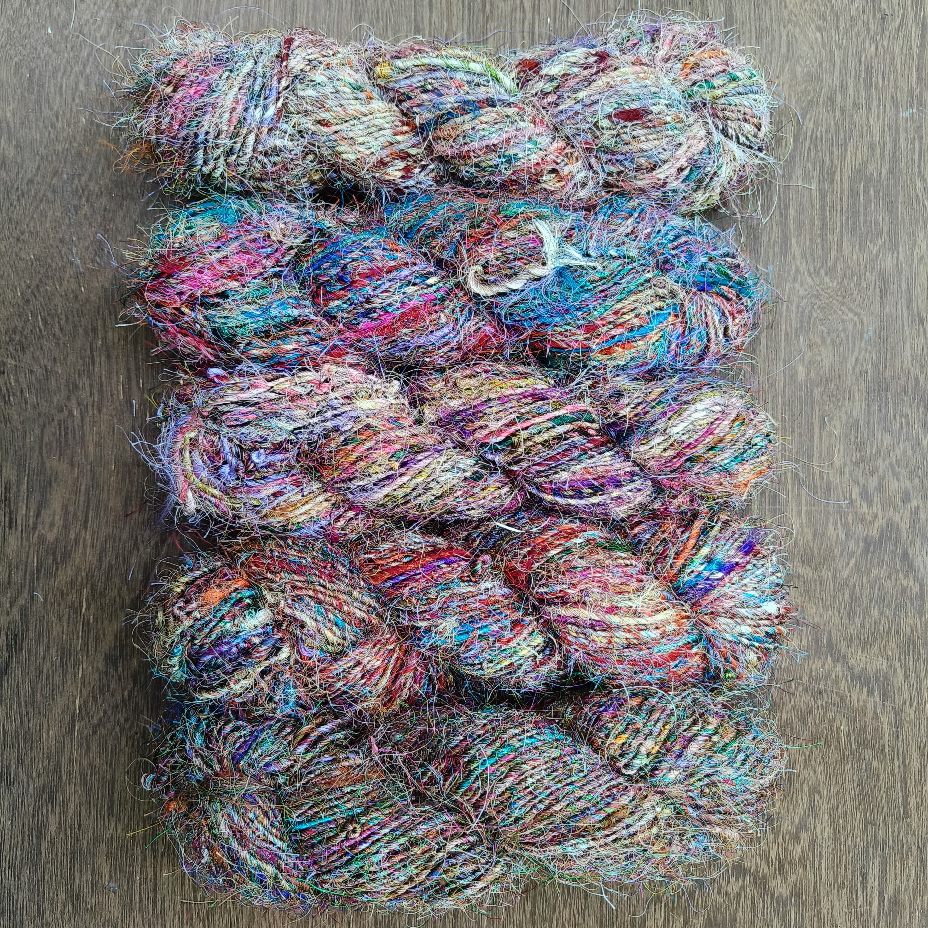 Handspun Polyster Yarn