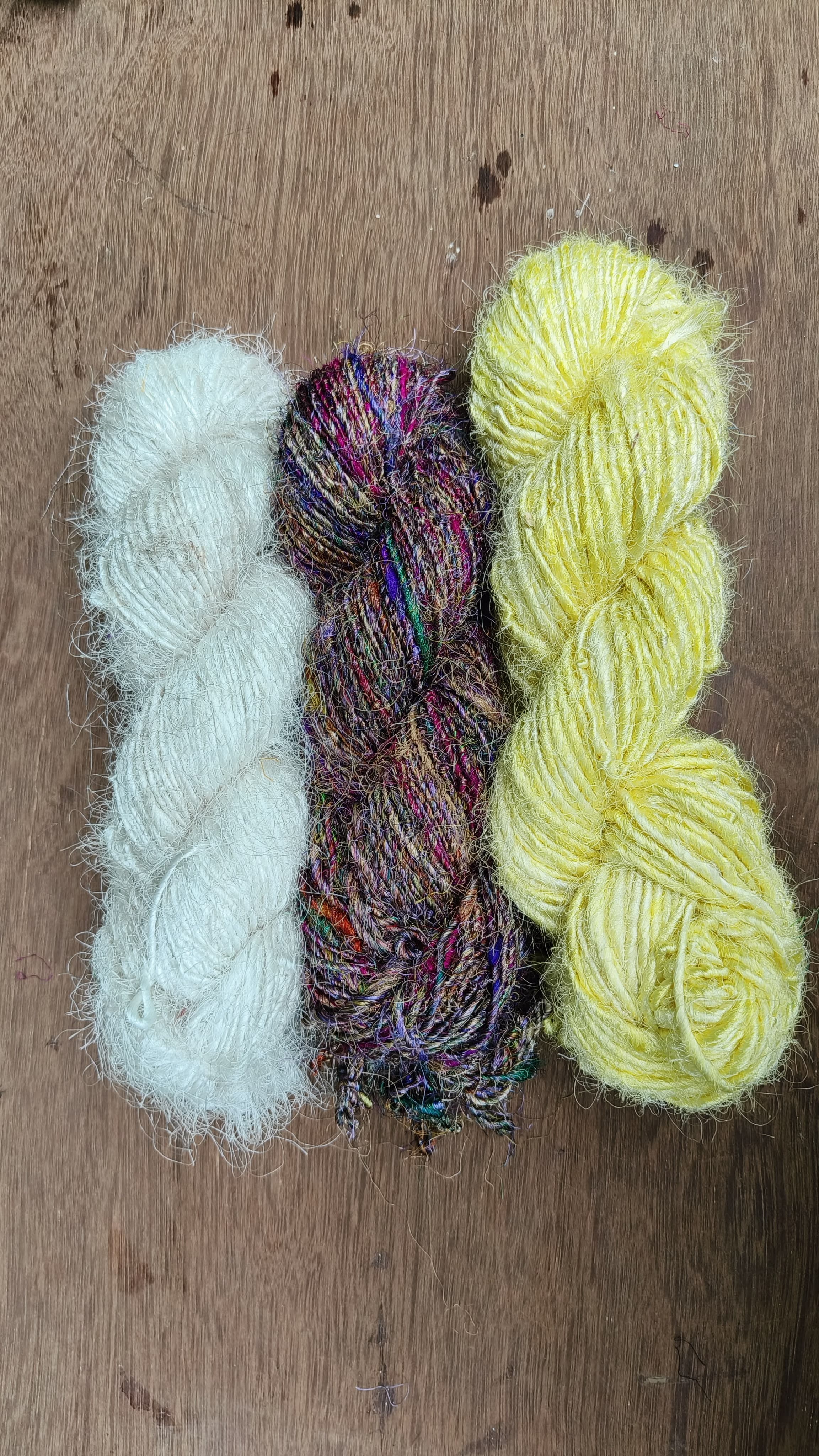 Handspun Polyster Yarn