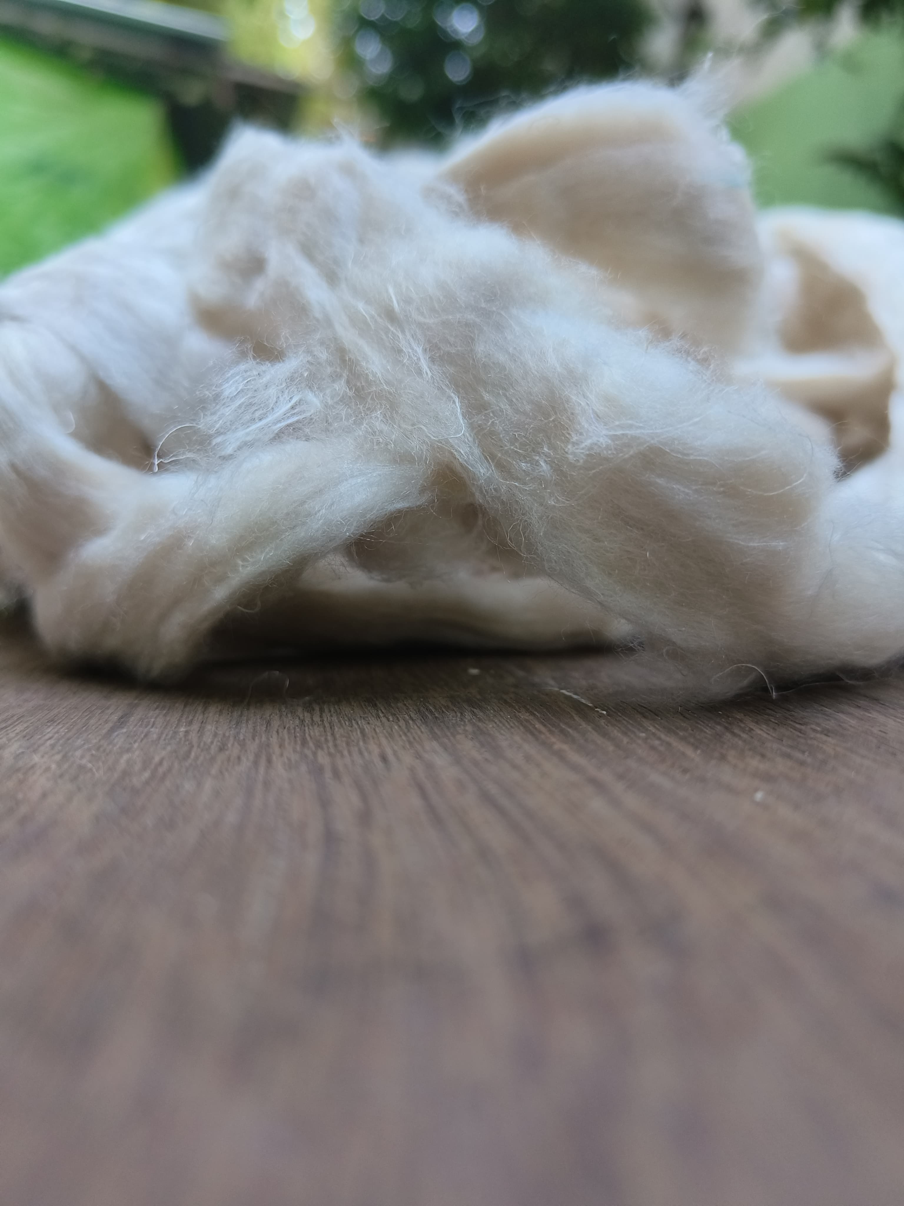 Raw Silk Fiber Roving