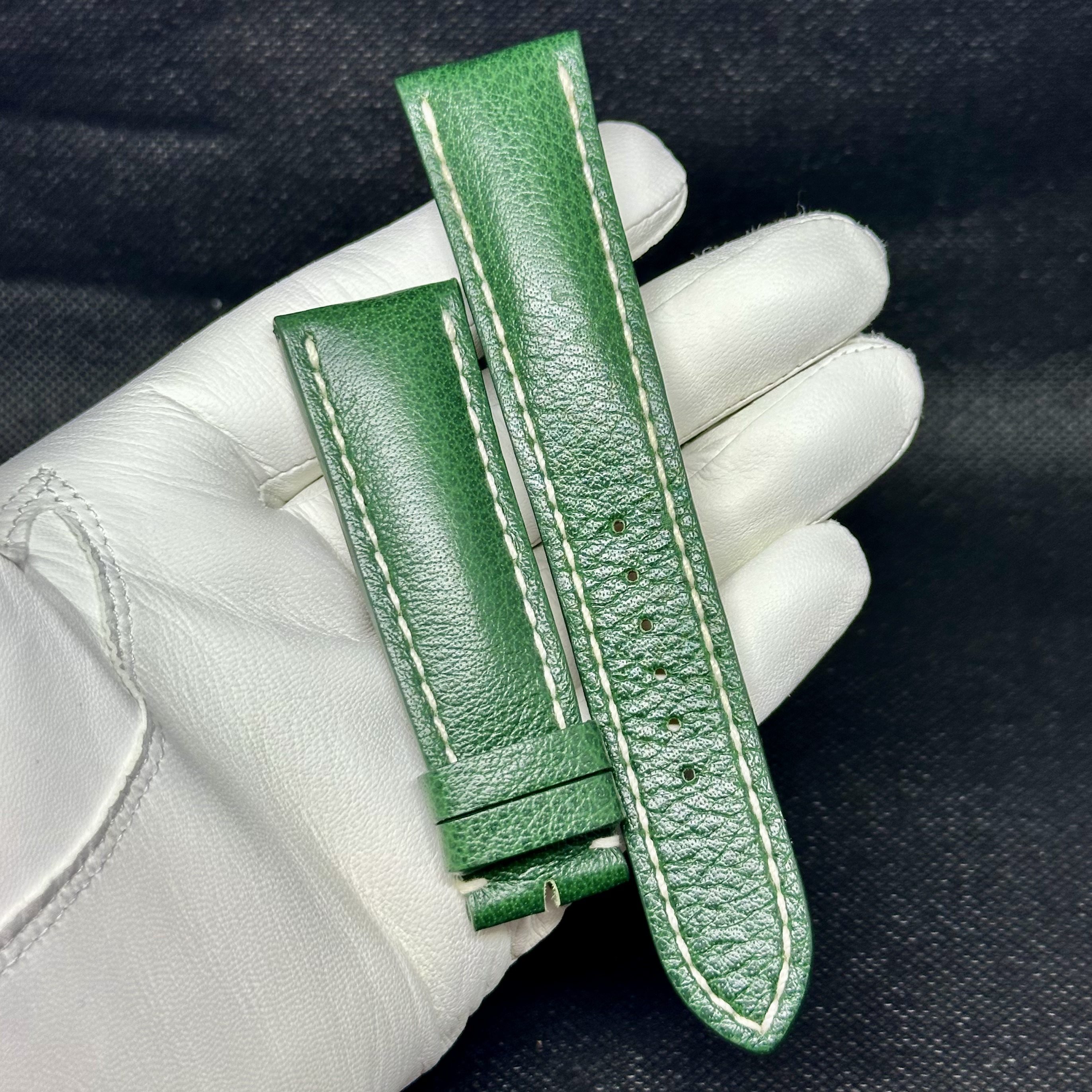 Green Strap for Breitling