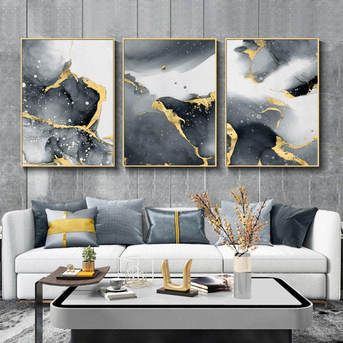 Modern Abstract Wall Art Set