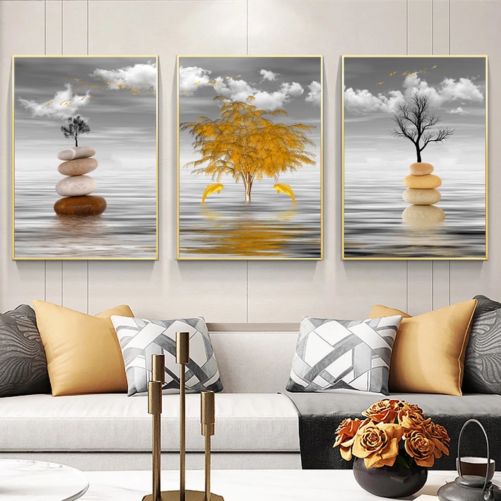 Modern Abstract Wall Art Set
