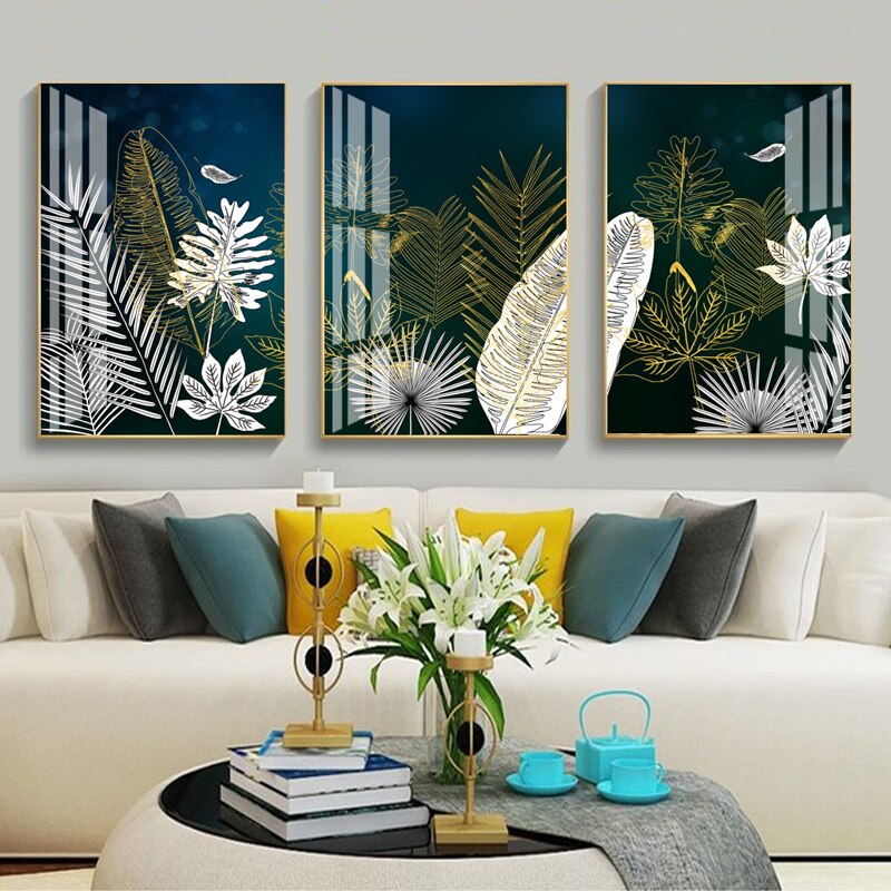 Modern Botanical Wall Art Set