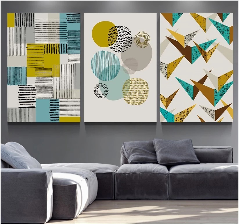 Modern Abstract Wall Art Set