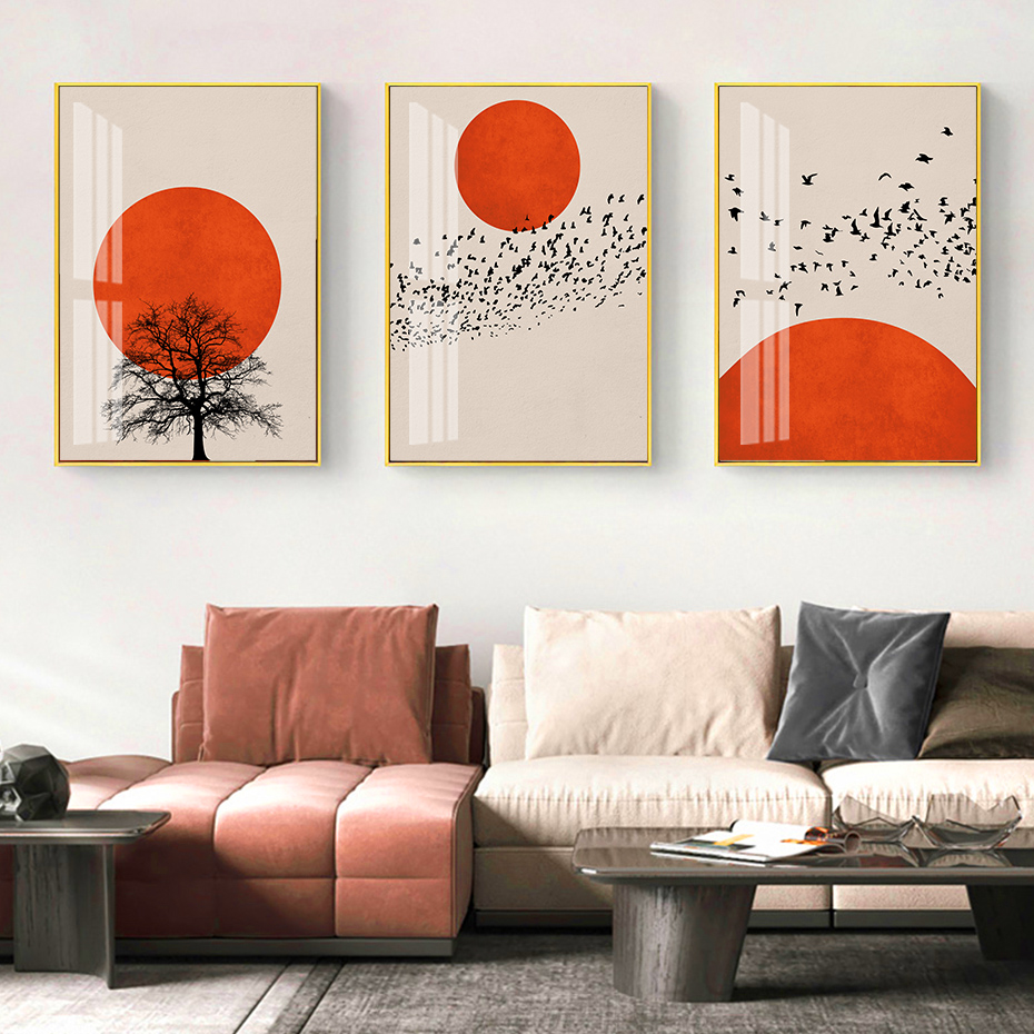 Modern Abstract Wall Art Set
