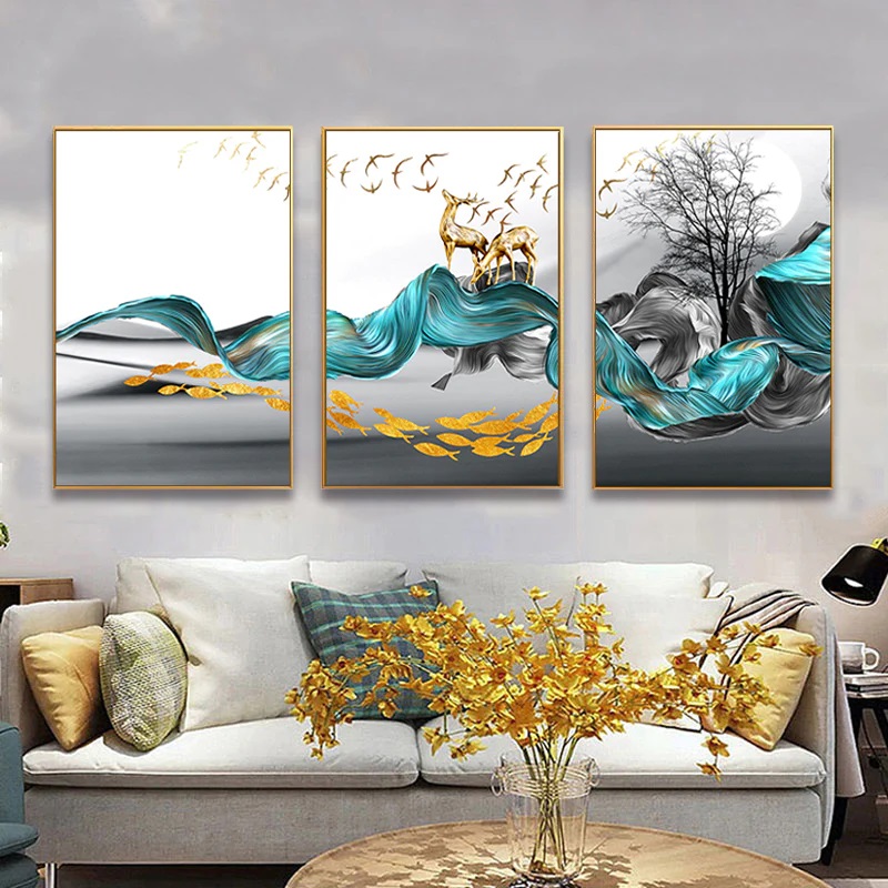 Modern Abstract Wall Art Set