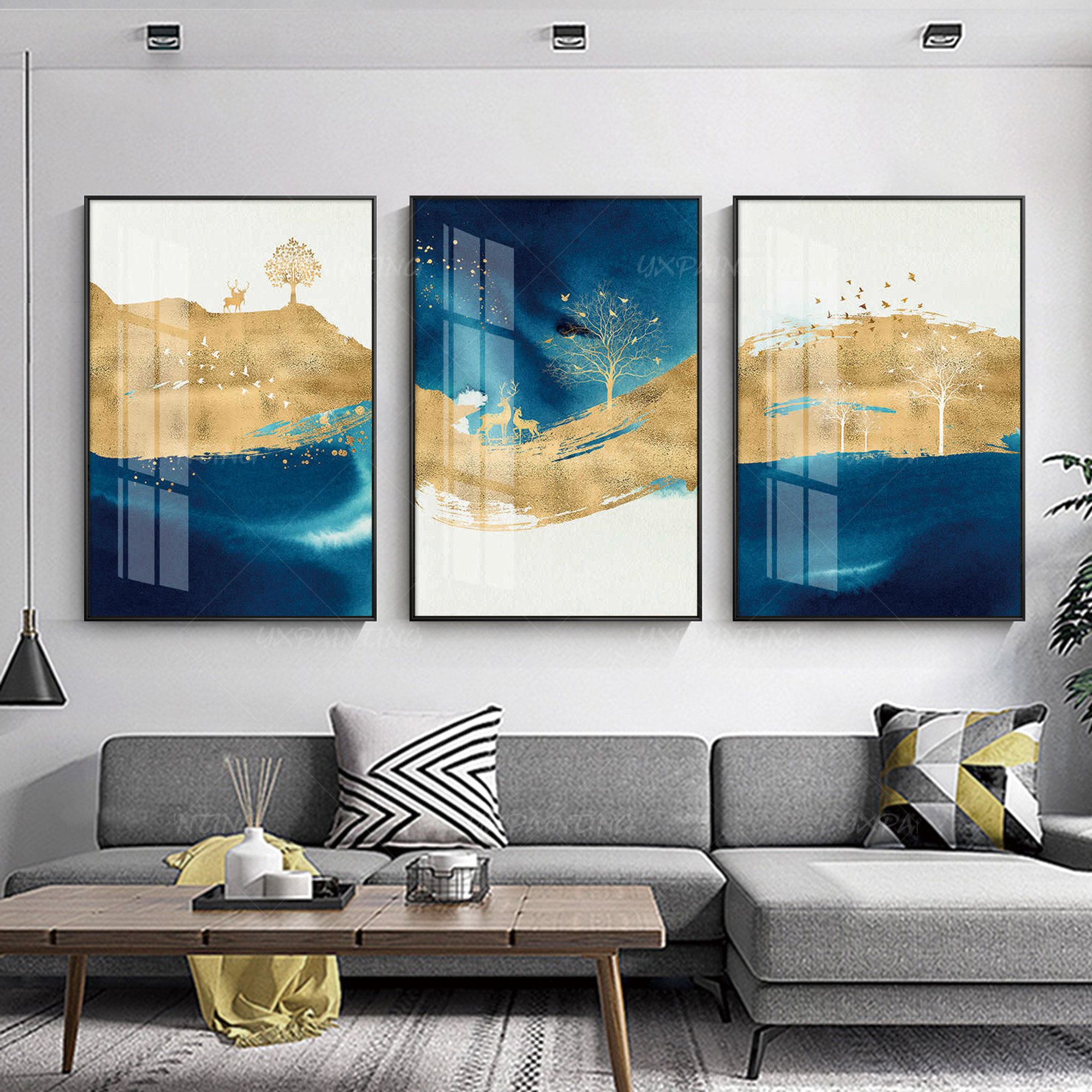 Modern Abstract Wall Art Set