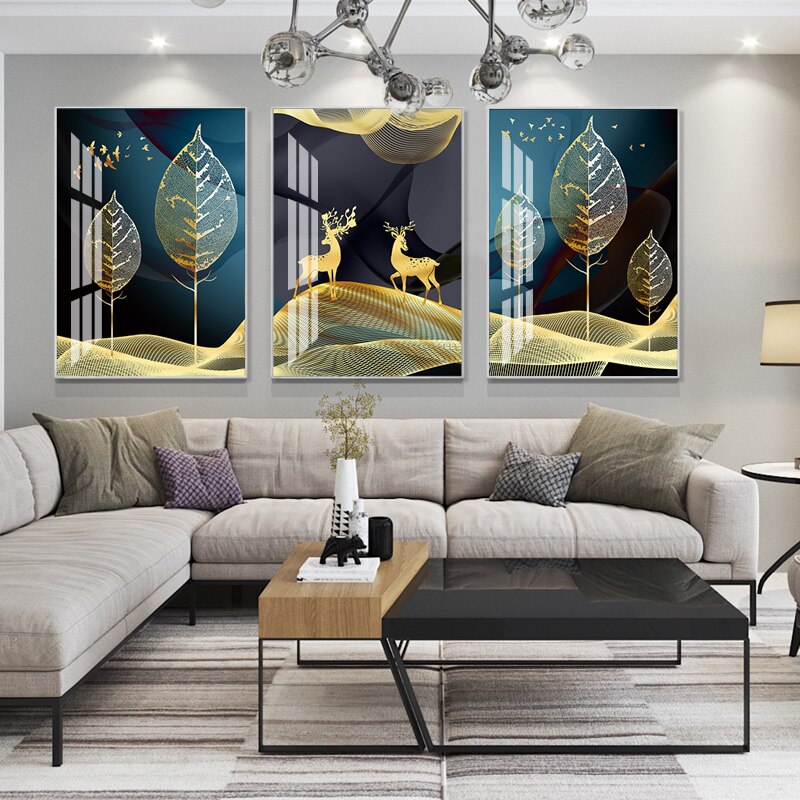 Modern Abstract Wall Art Set
