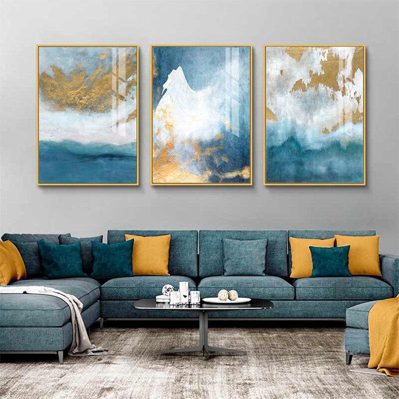 Modern Abstract Canvas Art Set