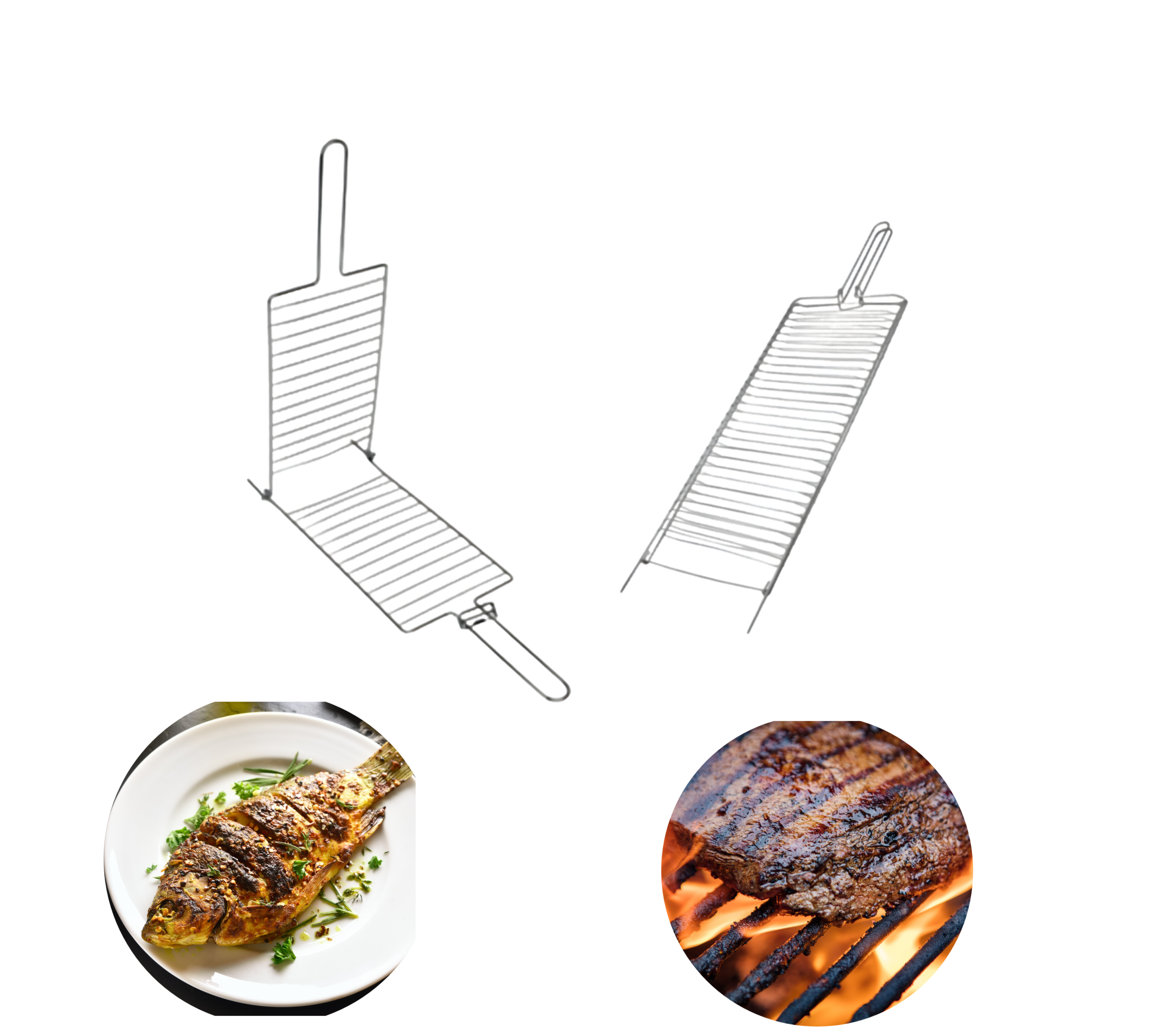 Grelha para churrasco P 