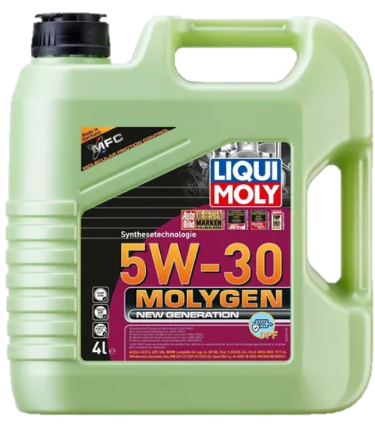 Aceite de motor 5W-30 Molygen
