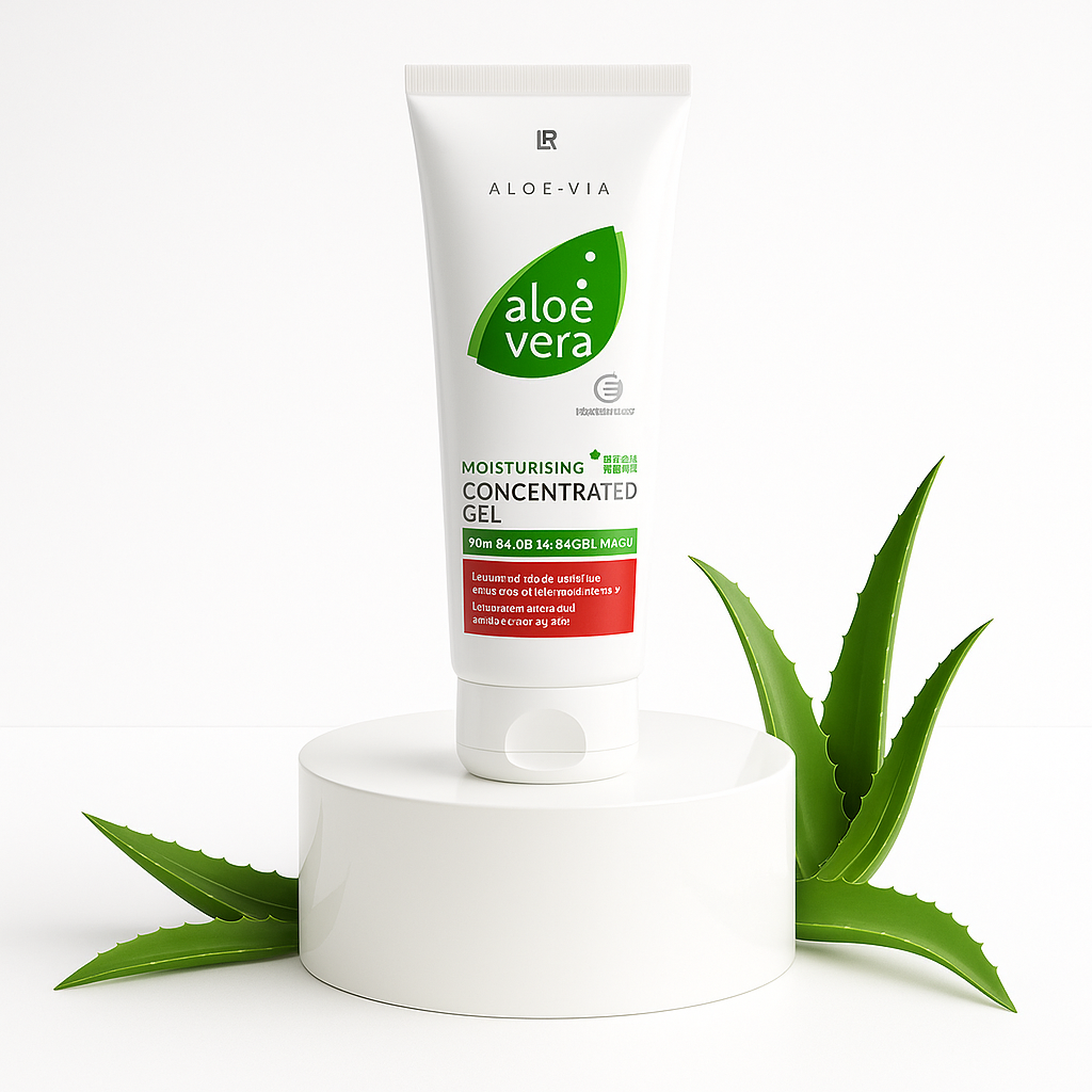 Gel concentré d'aloe vera à 90 %