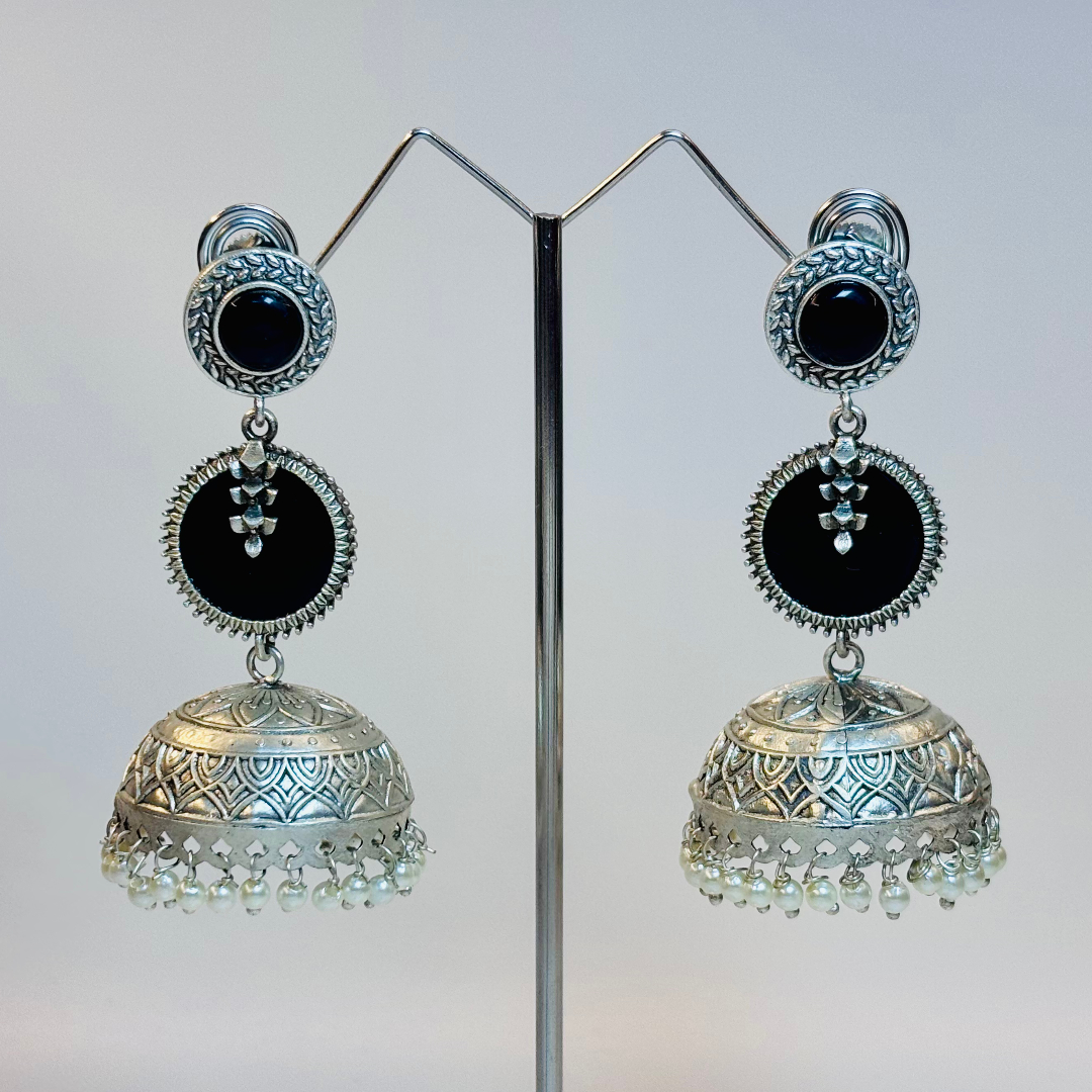 Shyama Tara Jhumka Earrings