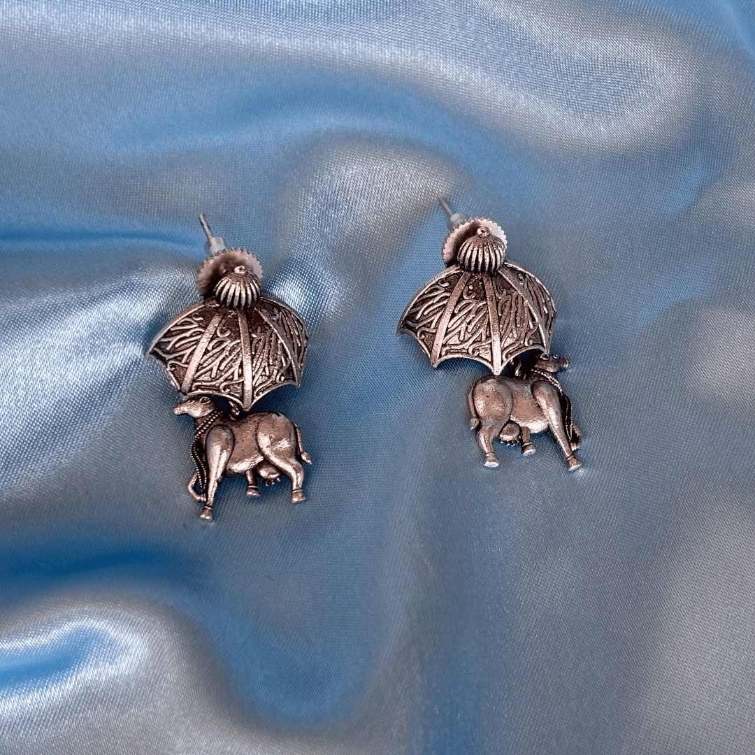 Gau Chhatra Earrings