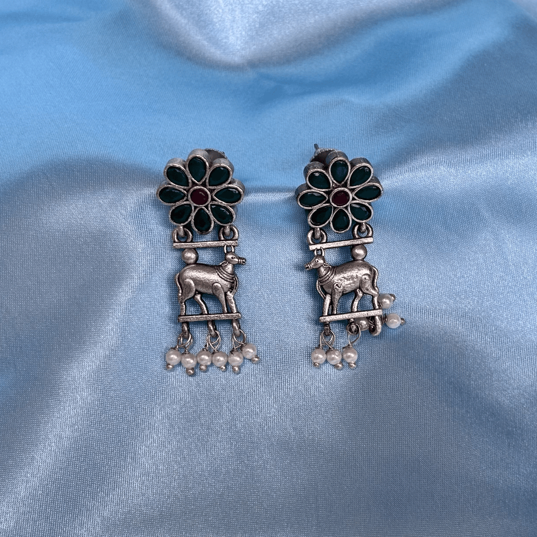 Nandi Varnam Earrings