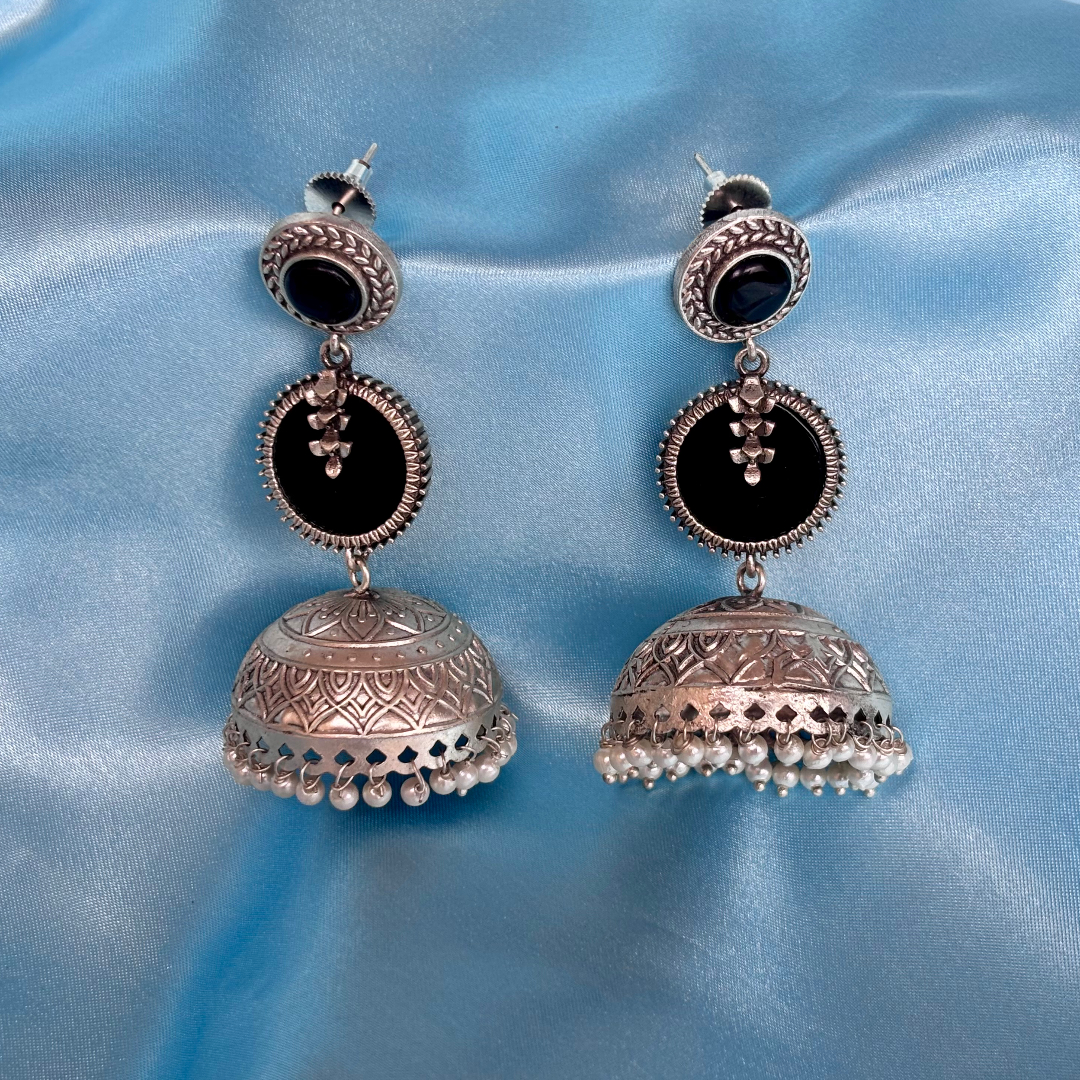 Shyama Tara Jhumka Earrings