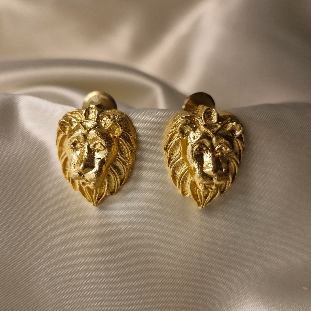 Regal Lion Brass Studs