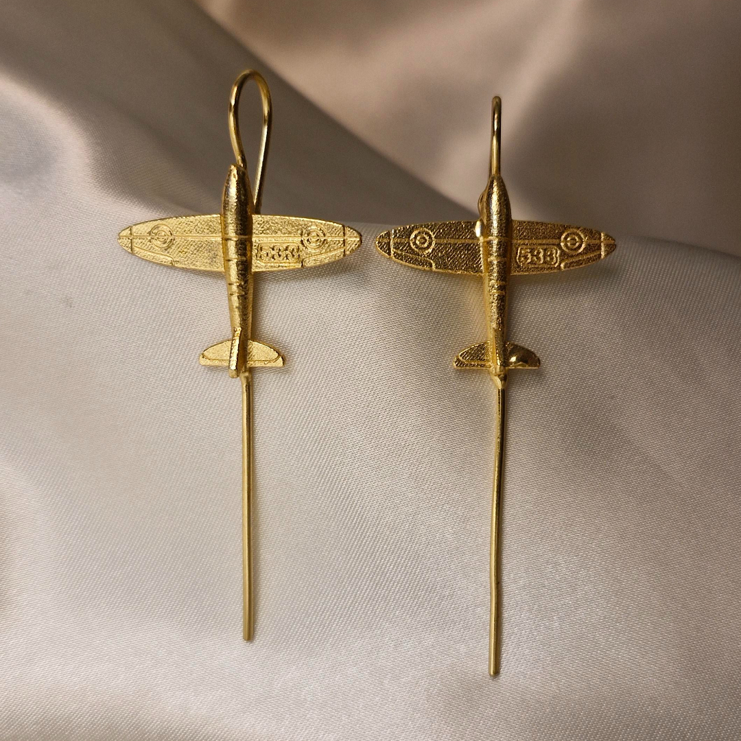 Flight Mode Earpin – Vintage Aircraft Design