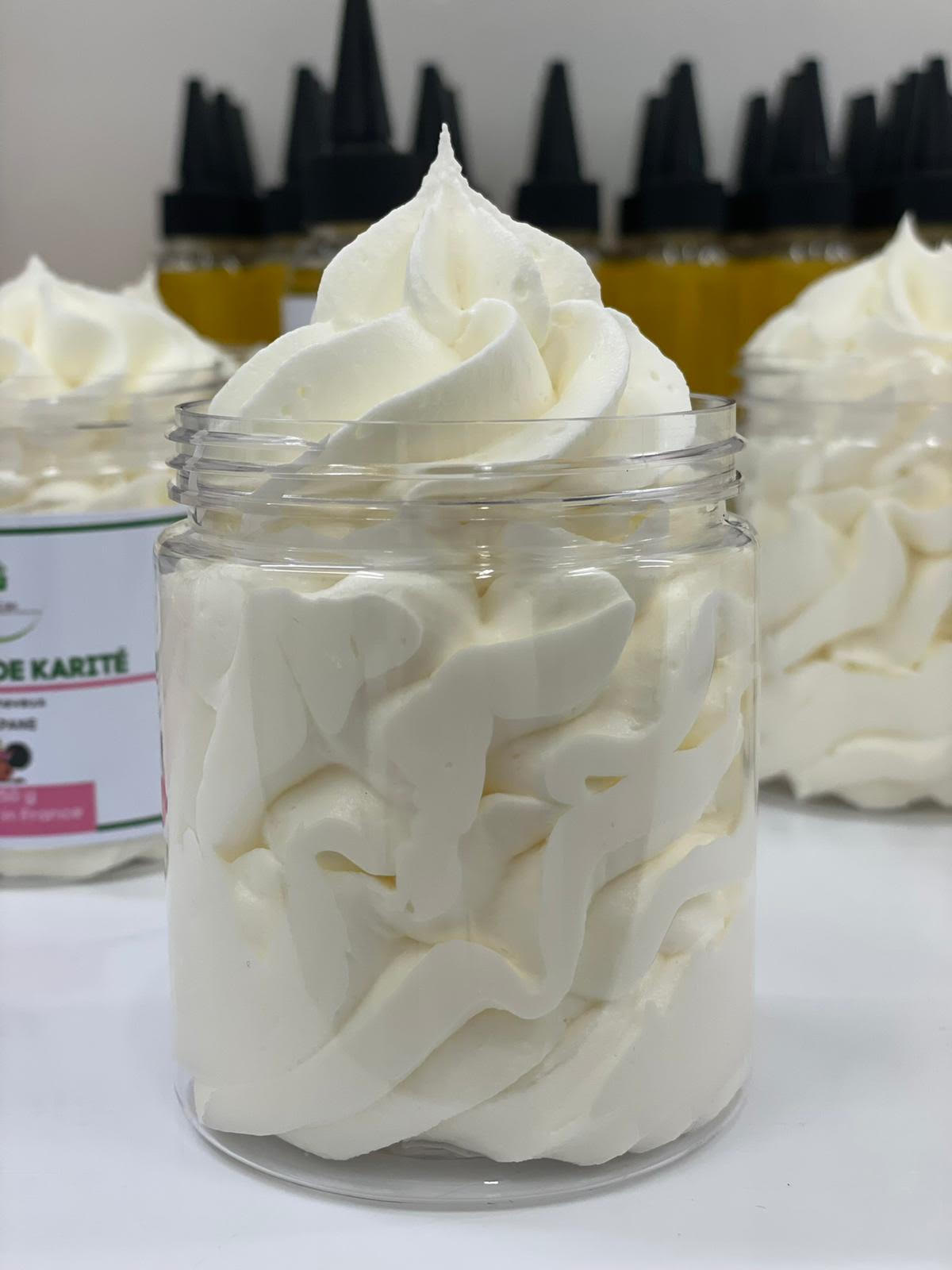 Crème de karité fouettée