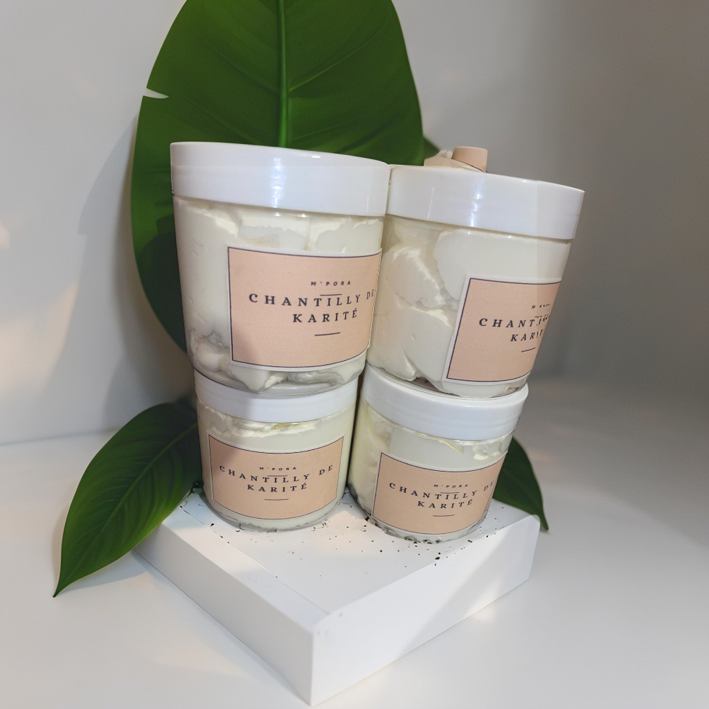 Crème de karité fouettée