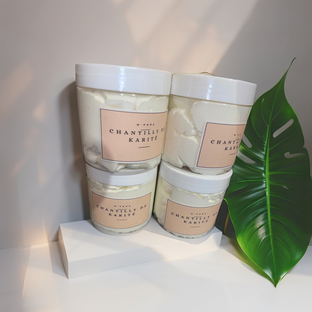 Crème de karité fouettée