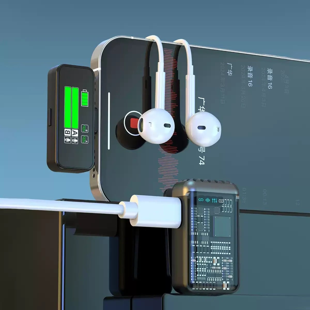 Micrófono Profesional Inalambrico