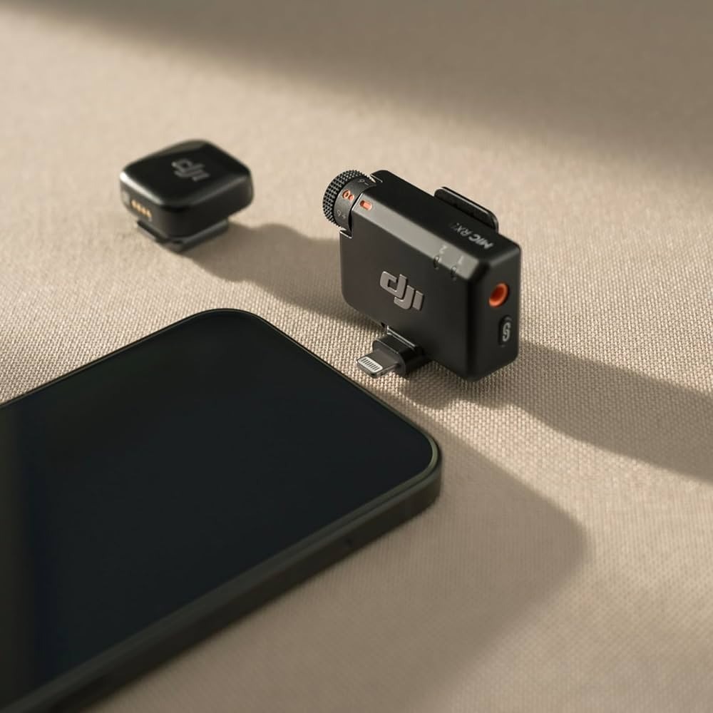 Adaptador Lightning Micrófono DJI 