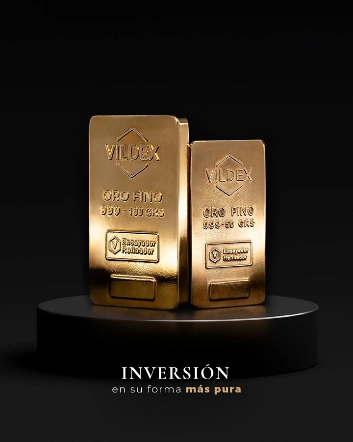 Lingotes de Oro Puro 5 Grs