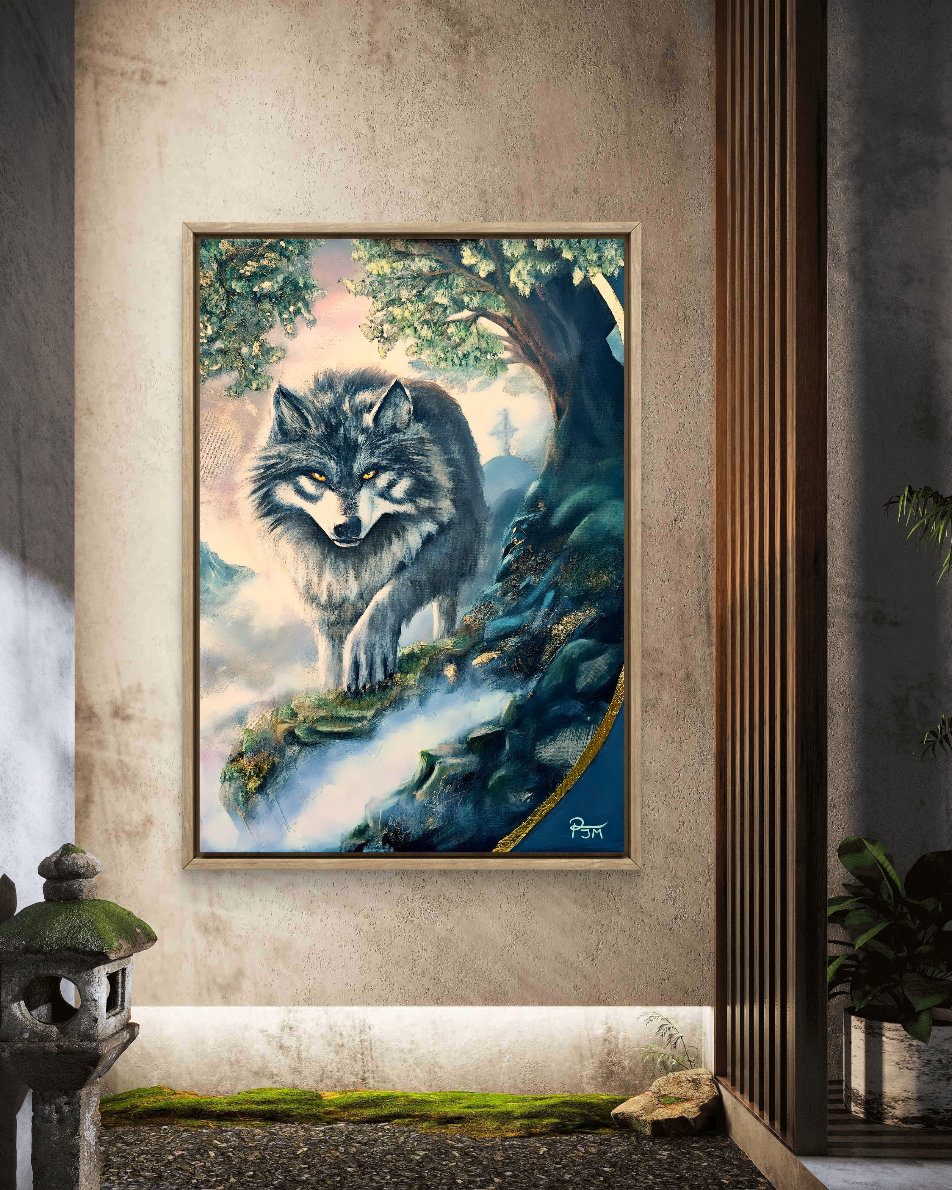 The Silver Gaurdian - Original Painting