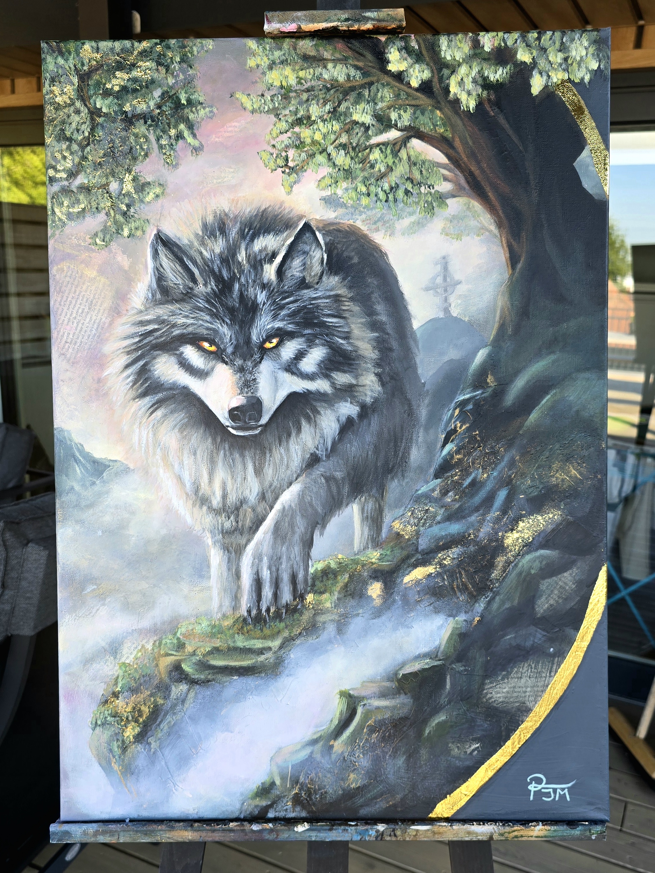 The Silver Gaurdian - Original Painting