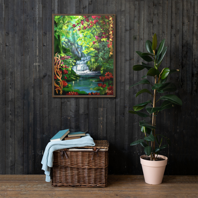 The Forest of Forgotten Dreams | Framed Canvas