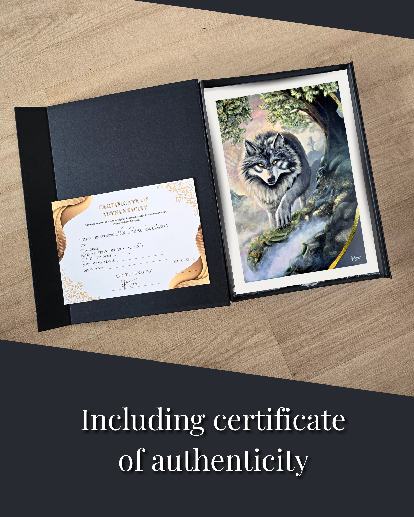 The Silver Guardian | Limited edition art print
