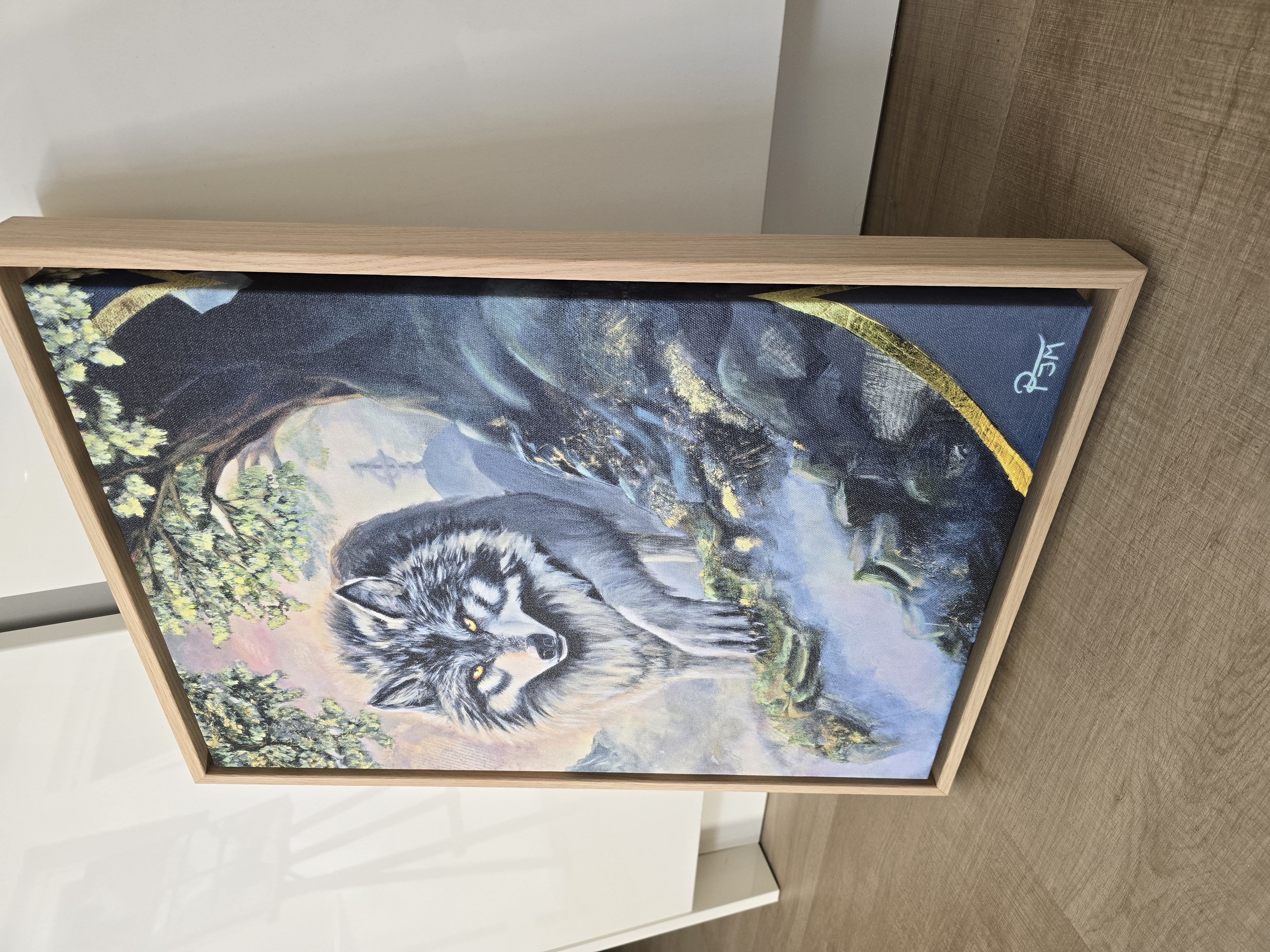 The Silver Guardian - Studio Special canvas print