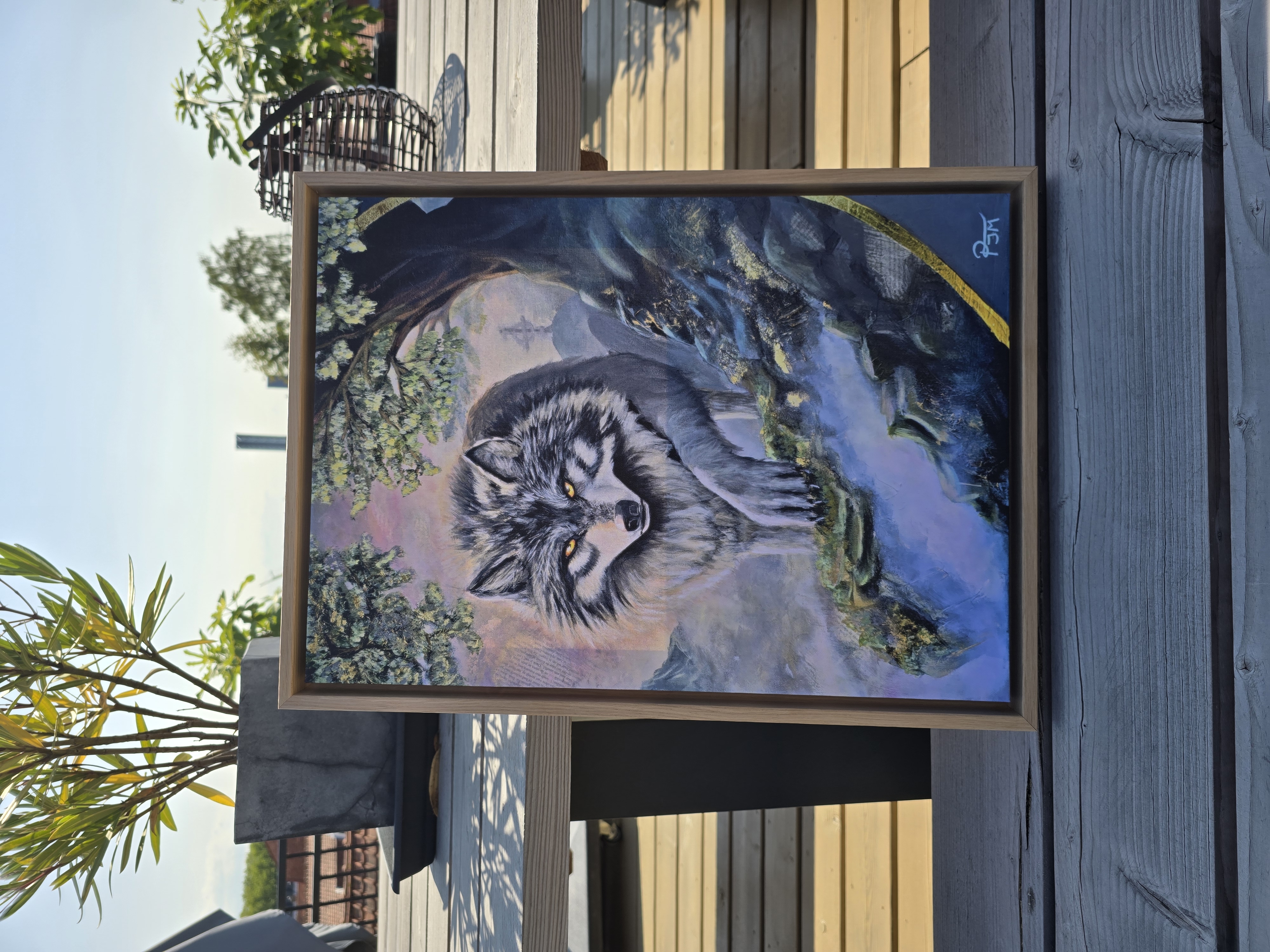 The Silver Guardian - Studio Special canvas print
