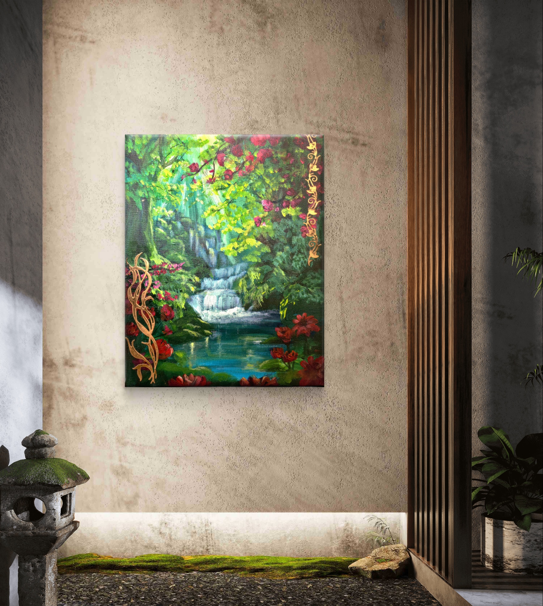 The Forest of Forgotten Dreams | unframed canvas