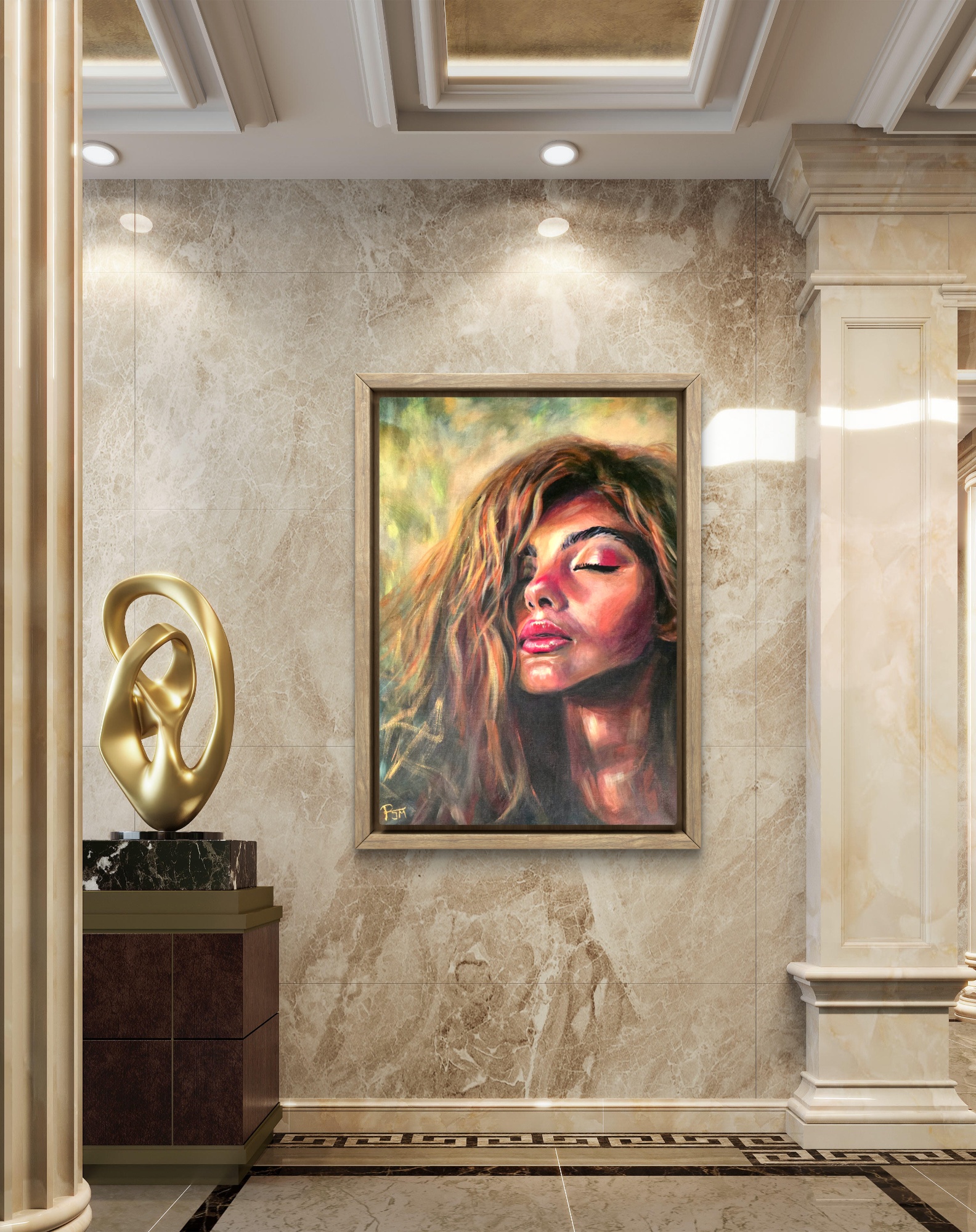 Abstract Portrait: A New Day