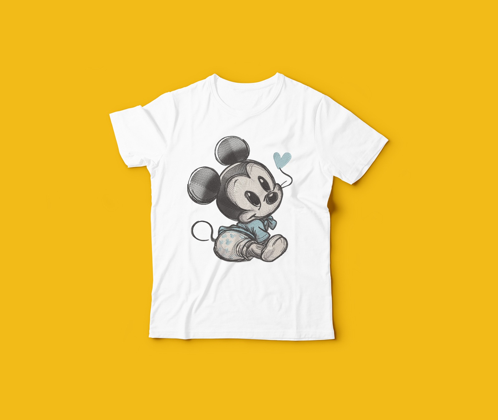 DISNEY KIDS ESTILO BORDADO