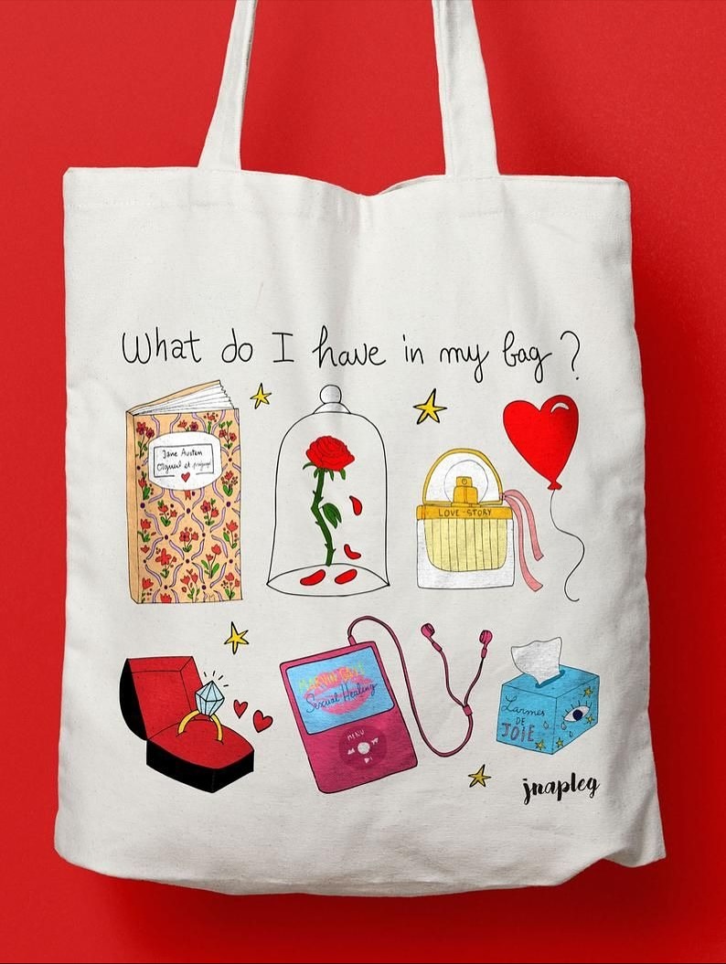 TOTE BAG - ¿Que hay en mi bolso?