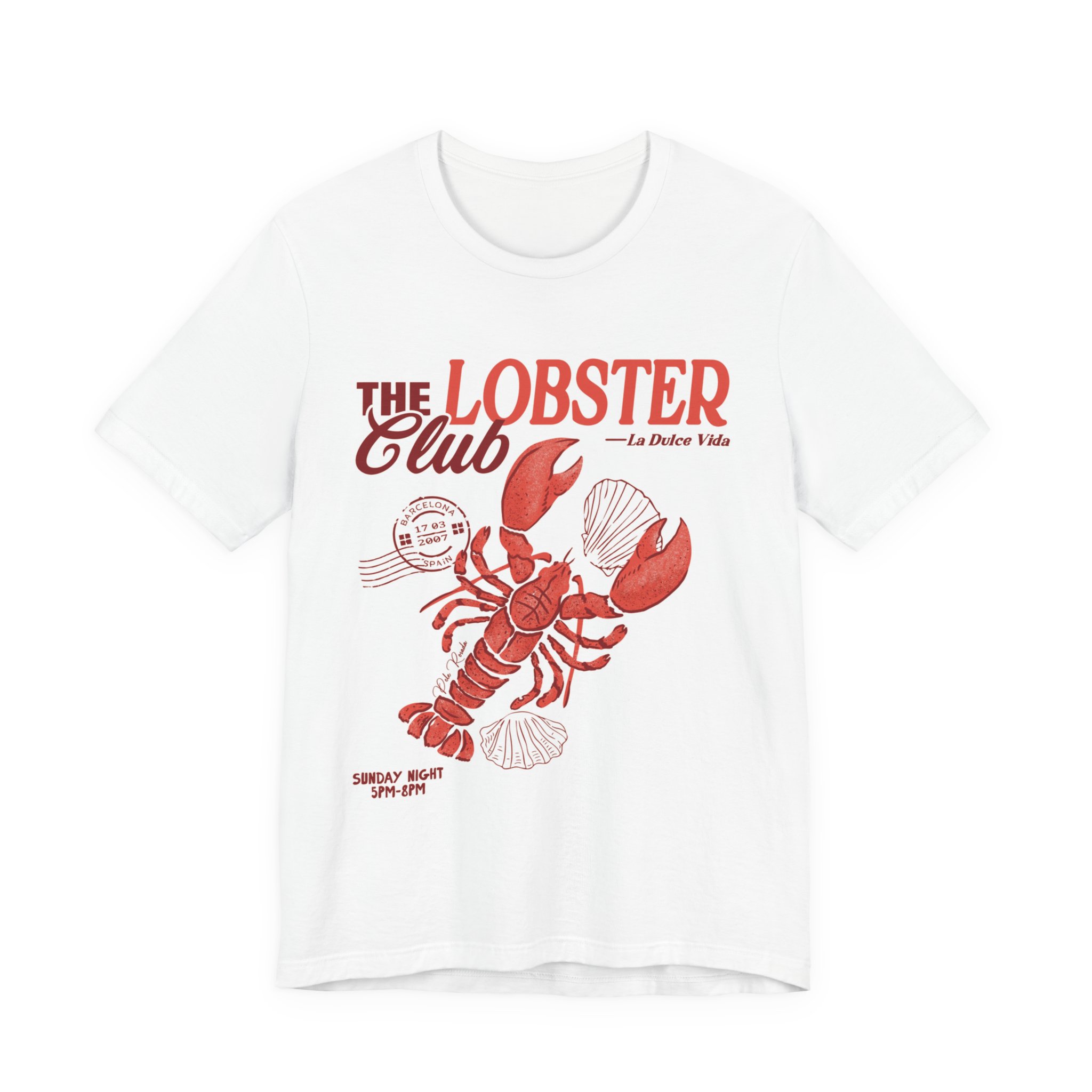T-shirt  THE CLUB LOBSTER