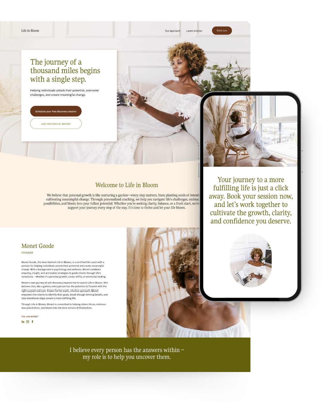 Life in Bloom | Coaching Website