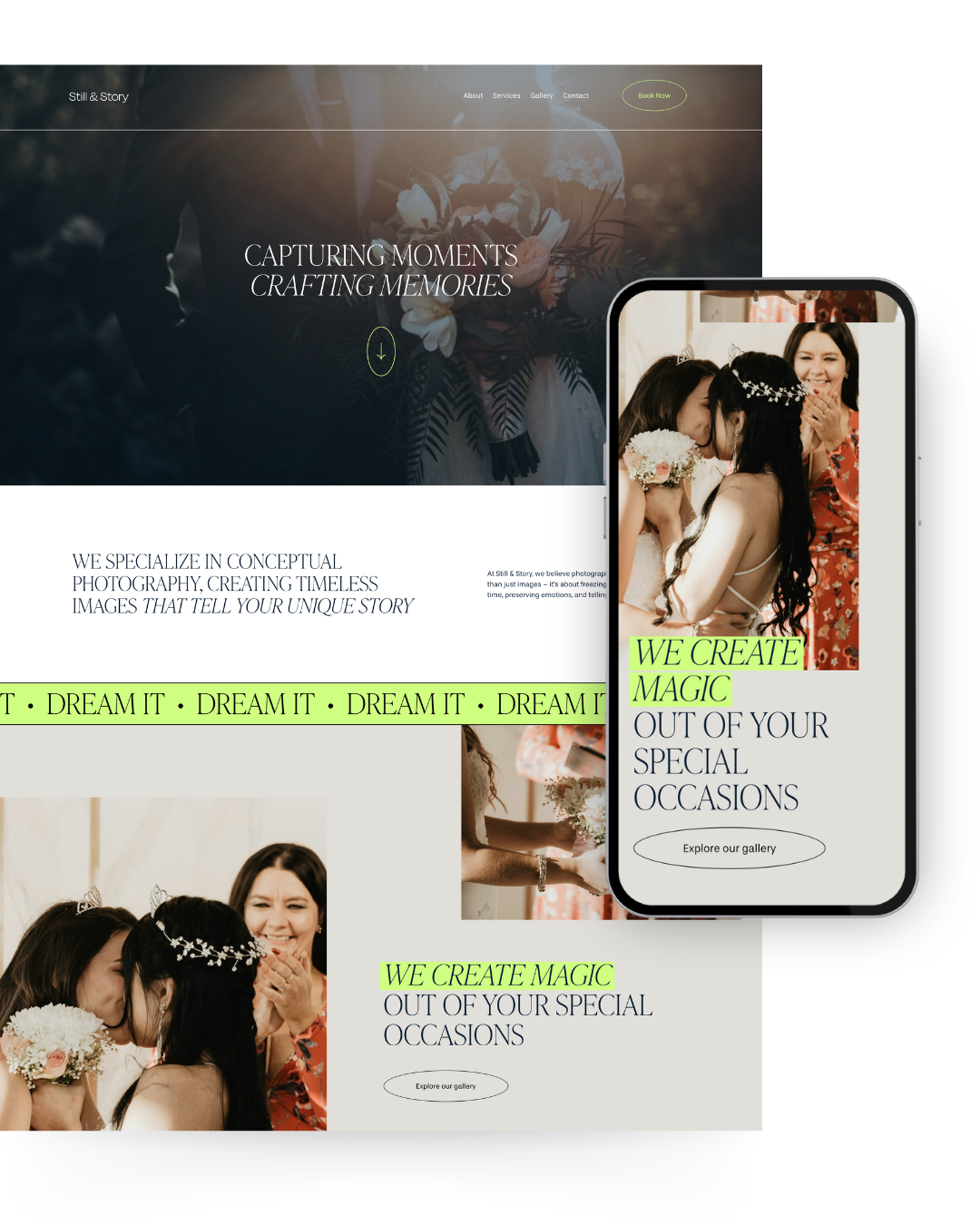 Still & Story | Photography Website